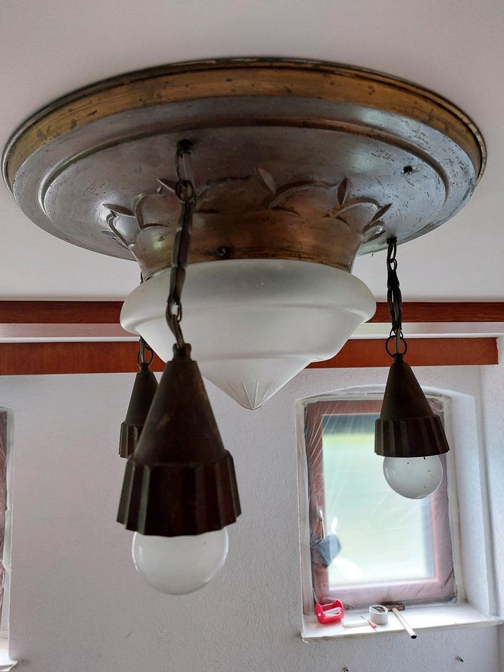Jugendstil Deckenlampe in Sohland