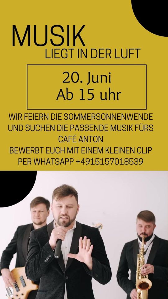 Musik Nachwuchstalente gesucht 20.06.2024 in Wittenberge in Wittenberge