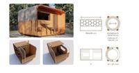 Quadro-Cube, Fasssauna Fichte oder Thermoholz Bayern - Pfarrkirchen Vorschau