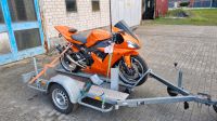 Mieten Verleih Saris Motorradtrailer Anhänger750kg  transport Niedersachsen - Hesel Vorschau