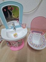 BabyBorn Toilette und Waschbecken inkl. Zubehör Baden-Württemberg - Karlsruhe Vorschau