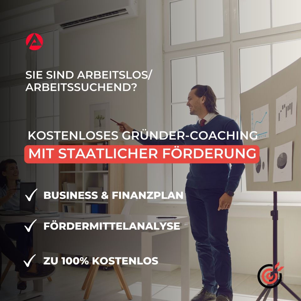 Businessplan mit AVGS aus ALG1/ALG2 (inkl. Gründerzuschuss) in Erkelenz