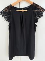 Schwarze Bluse mit spitze Gr. 36, Kurzatmigkeit Kr. Dachau - Dachau Vorschau