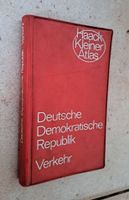 DEUTSCHE DEMOKRATISCHE REPUBLIK VERKEHR / Haack Kleiner Atlas Sachsen-Anhalt - Merseburg Vorschau