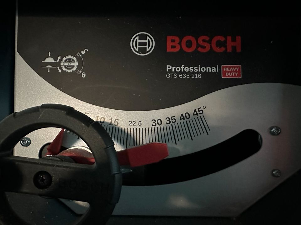 Bosch Professional GTS 635-216 wie neu Tischsäge in Göppingen