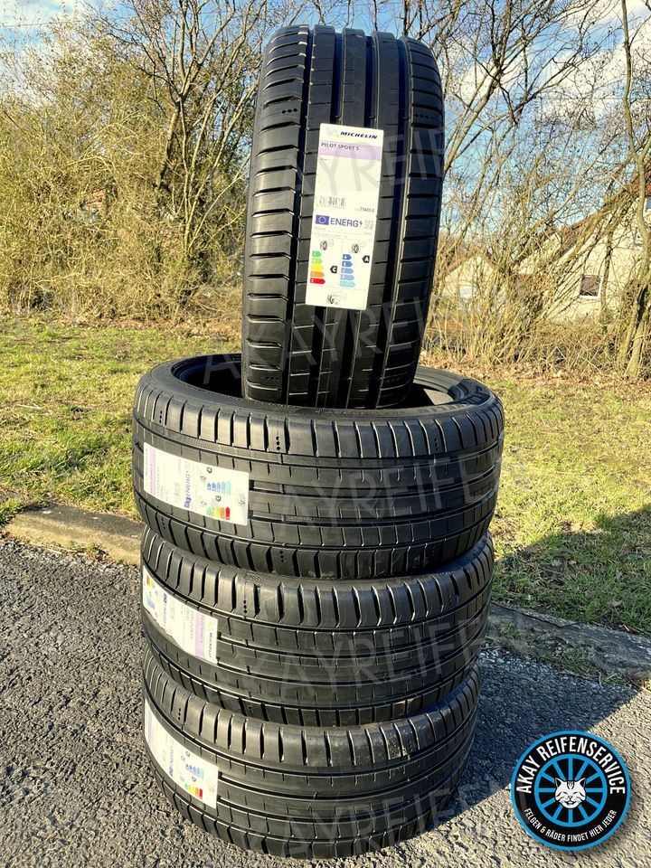 4x 255/45 R18 103Y XL MICHELIN PILOT SPORT 5 ➡️ NEU SOMMERREIFEN REIFEN SOMMER ➡️ VW T5 T6 AUDI A7 A8 Q3 S8 Cadillac Citroen C5 C6 Ford Mustang Mercedes CL S-Klasse W221 C216 Jaguar XK XF XJ Zoll in Melle