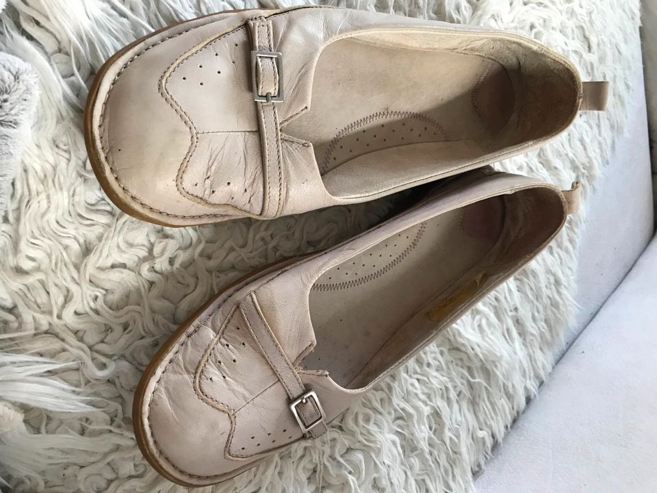 Schuhe -Echtleder - Ballerina neu in Pinnow