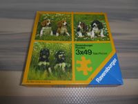 Puzzle Hunde in der Wiese 3 x 49 Teile Ravensburger vollständig Baden-Württemberg - Leinfelden-Echterdingen Vorschau