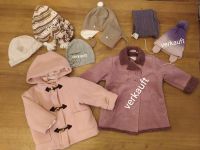 Dufflecoat Bout'chou Jacke warm 86 Mütze Schal Noukies H&M grau Bayern - Wartenberg Vorschau