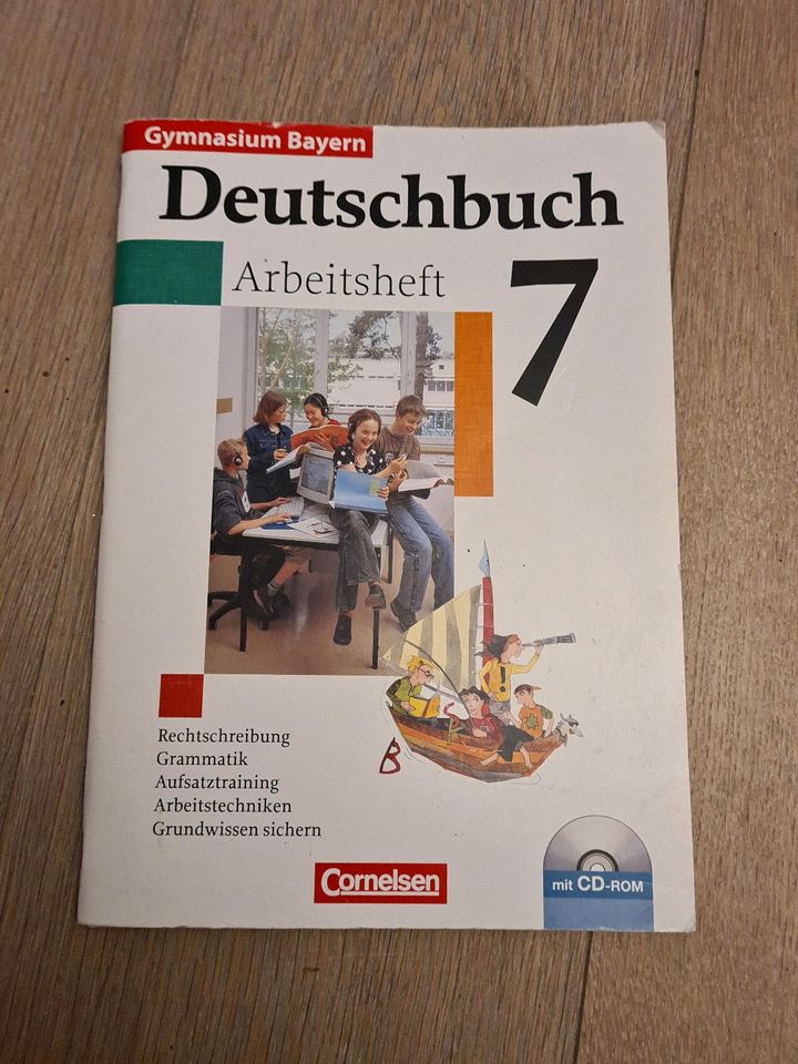 Gymnasium Bayern Deutsch Kl 7 Arbeitsheft Rechtschreibr., Gramm. in Baar-Ebenhausen