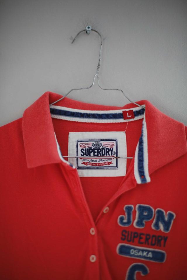Superdry Shirt Polo Poloshirt Rot Koralle 36 S T-Shirt in Hamburg