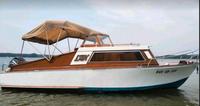 Kajüt Boot Tourist (Variant) GFK Holz 6 Meter 25 PS Außenborder Brandenburg - Ferch Vorschau