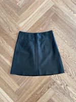 H&M Lederrock Nappaleder Gr.34 XS Schwarz Berlin - Wilmersdorf Vorschau