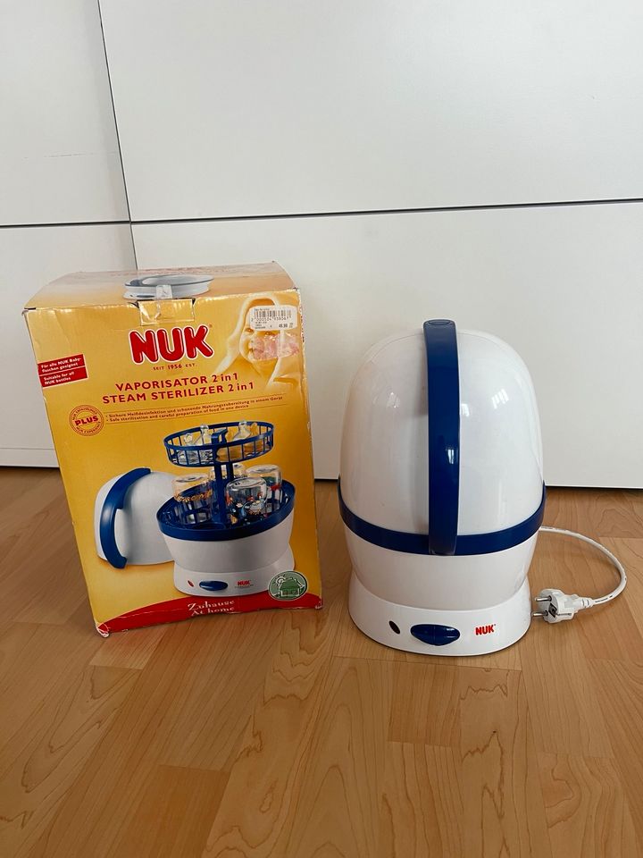 NUK Vaporisator 2 in 1, Fläschchensterilisation, Sterilisator in Stuttgart