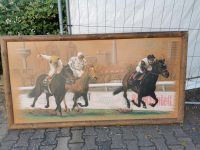 Gemälde, Pferd, Rennen, Rennbahn, Jockey, Reiten, Pferdesport Baden-Württemberg - Baden-Baden Vorschau