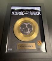 Bushido König für immer Award Goldene Schallplatte kleine Version Niedersachsen - Helmstedt Vorschau