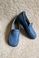 BÄR Mokassins Bootsschuhe Slipper Barfußschuhe Gr. 8,5 42 43 Niedersachsen - Hameln Vorschau