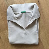 Piqué Polo Shirt 3/4-Arm Hemd Longsleeve S beige sand Benetton Obergiesing-Fasangarten - Obergiesing Vorschau