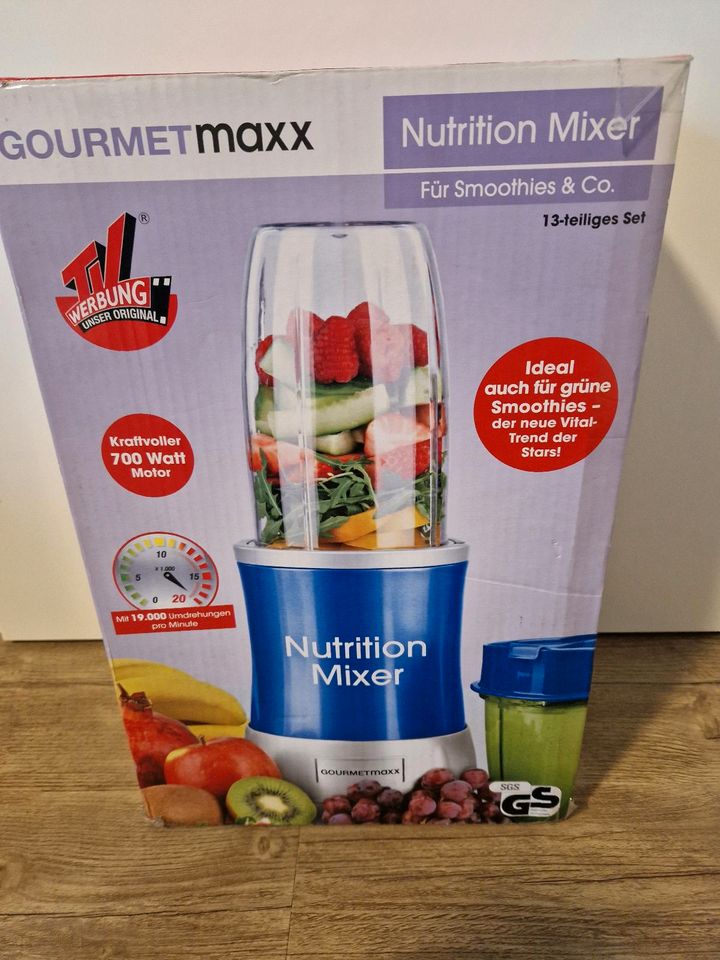 Gourmetmaxx Nutrition Mixer - 13-teiliges Set in Rostock