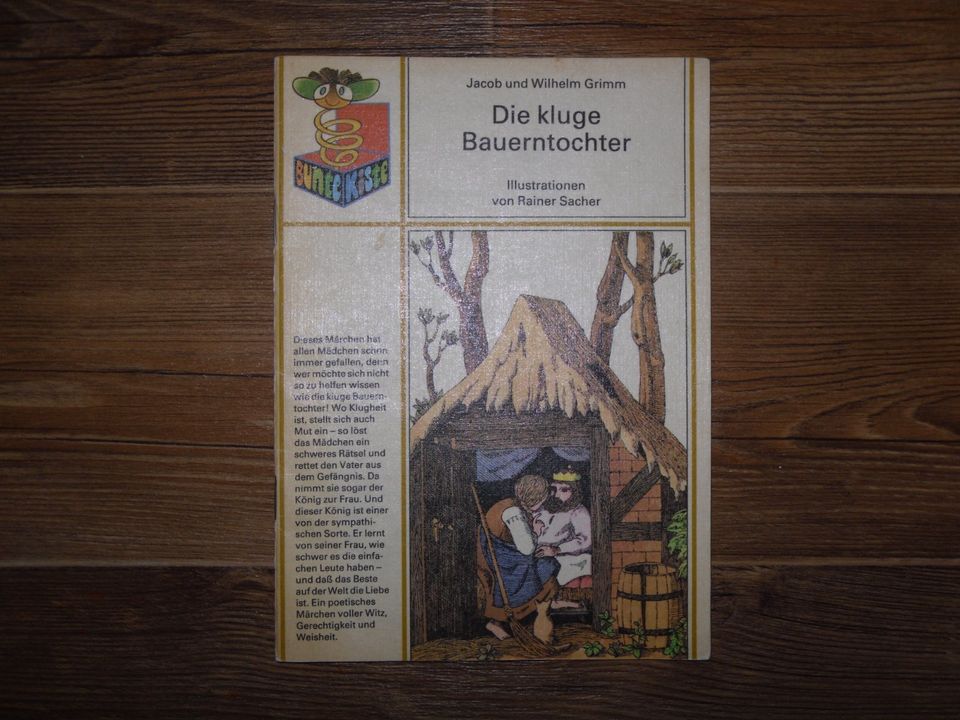 DDR ~ BUNTE KISTE ~ Brüder Grimm ~ Die kluge Bauerntochter in Plauen