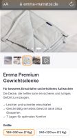 Emma one Gewichtsdecke 7kg Bayern - Hahnbach Vorschau