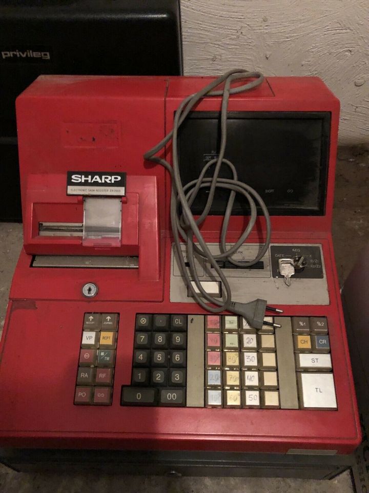 Sharp Kasse Electronic Cash Register ER-2905 in Erkelenz