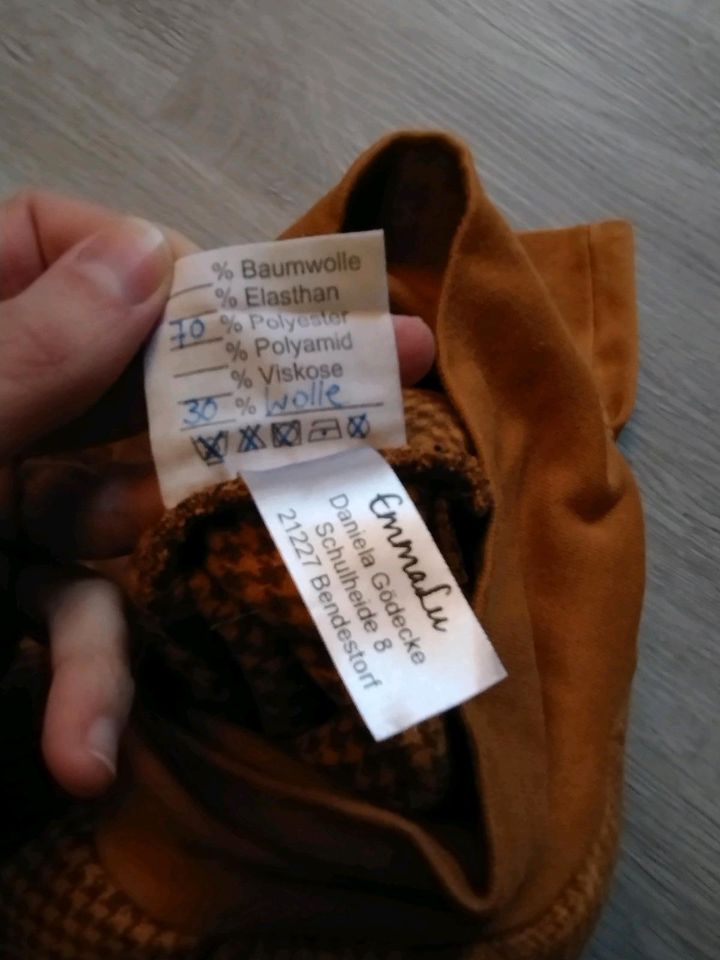 Hose mit 30% Wolle 98/104 EmmaLu Knickerbocker Mitwachshose in Börnsen