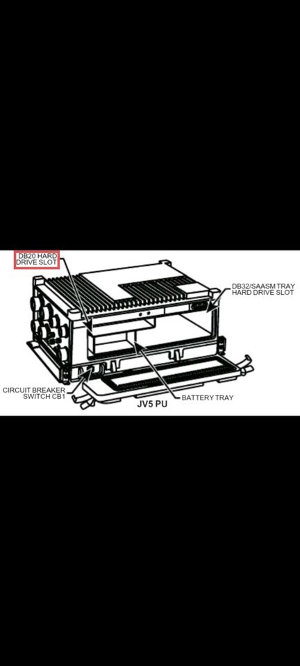 DRS Technologies Hard Drive Disc AN/UYK-128,fbcb2,hmmwv,us army in Staufenberg