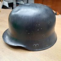 Feuerwehr Stahl Helm m 34 DIN 14940 Nordrhein-Westfalen - Korschenbroich Vorschau