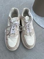 Sneaker weiß beige 41 Niedersachsen - Lingen (Ems) Vorschau