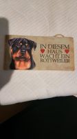 Hunde Warn Schild Rottweiler Nordrhein-Westfalen - Morsbach Vorschau