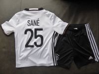 DFB Trikot Fußball Fußballtrikot Sané Gr. 140 + Shorts Adidas Niedersachsen - Rosengarten Vorschau