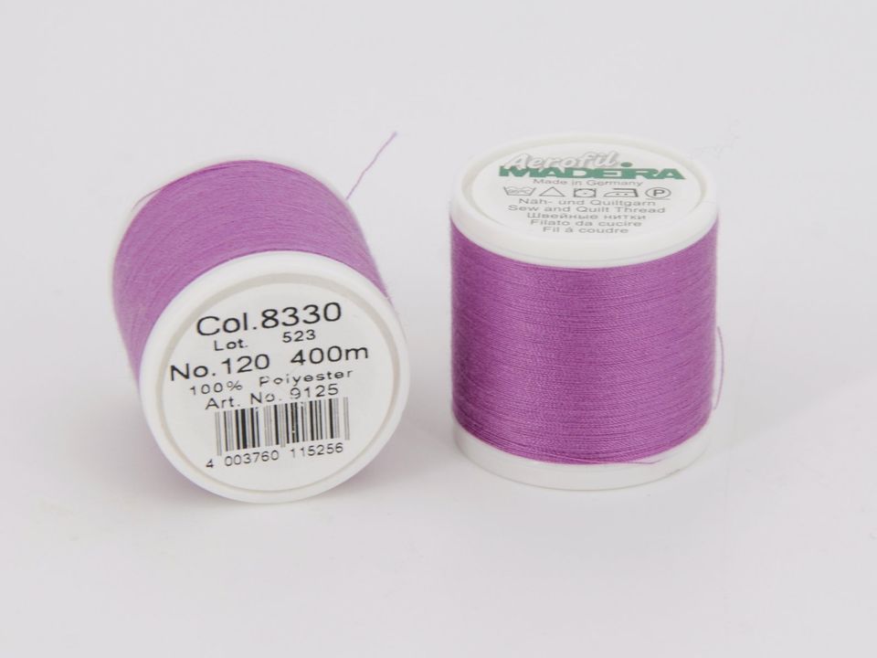 Madeira Aerofil 120 Nähgarn-Spule Col. 8330  400m violett magenta in Bamberg