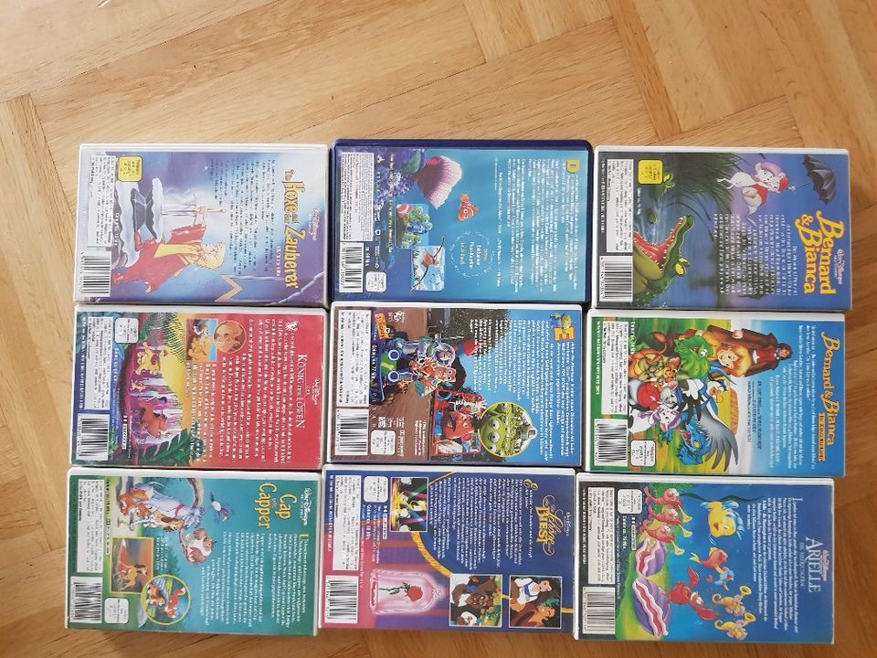 Dachbodenfund Walt Disney  VHS Kassetten in Mutterstadt