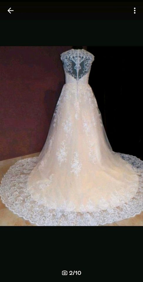 Brautkleid, Prinzessinnenkleid, Hochzeitskleid 40/42 in Neuötting