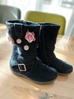 Cupcake Winter Stiefel Mädchen dunkelblau mit Blumen Größe 28 Baden-Württemberg - Irndorf Vorschau