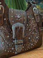 Tasche im Westernlook braun Sachsen - Freital Vorschau