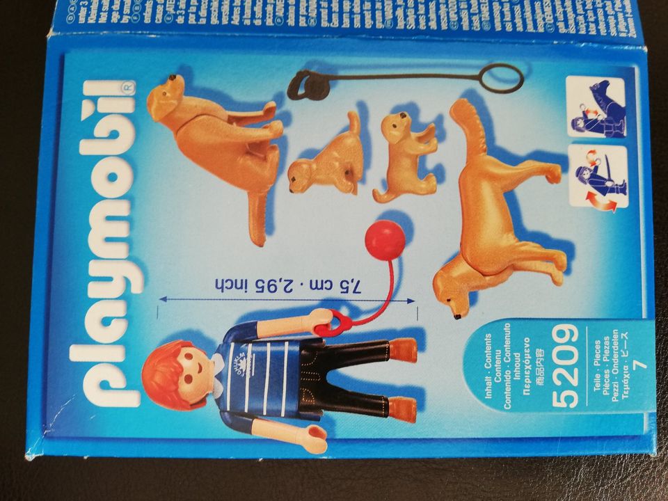 Playmobil - 5209 -Junge mit Golden Retriever-Familie in Erfurt