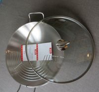 Edelstahl-Wok mit Glasdeckel von Fissler Bayern - Eitting Vorschau