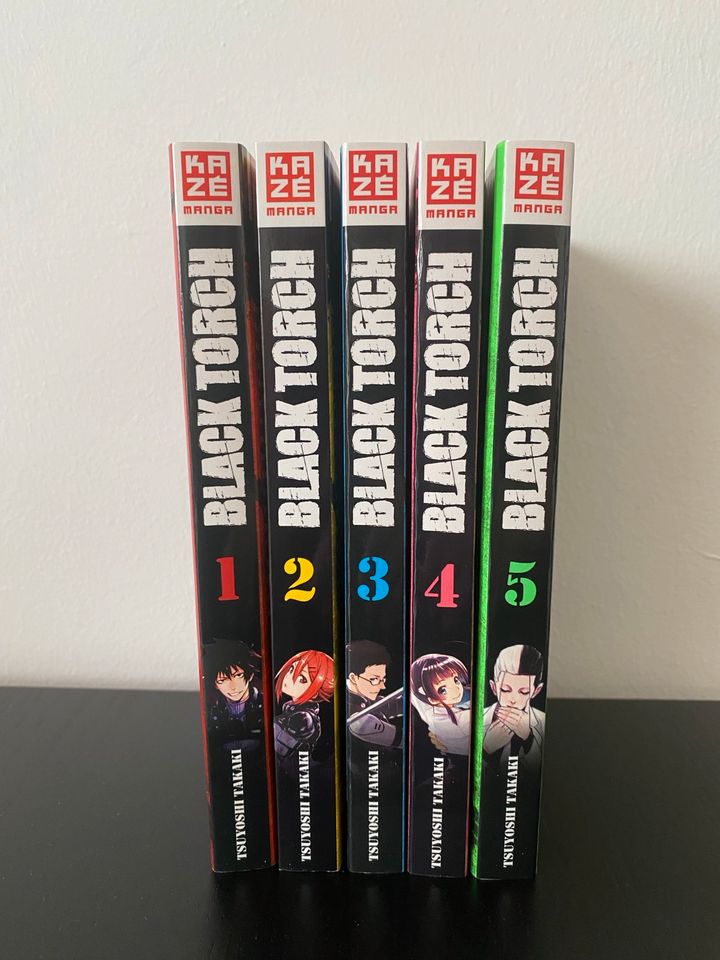 Manga Black Torch Bd. 1 -5 (komplett) in Buchholz in der Nordheide