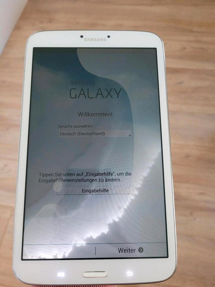 Samsung Galaxy Tab 3 SM-T310, 16GB, perlweiß in Wankendorf