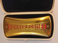 Neu: Mundharmonika von HOHNER COMET 3427 in C + G in gold, OVP Niedersachsen - Neu Wulmstorf Vorschau