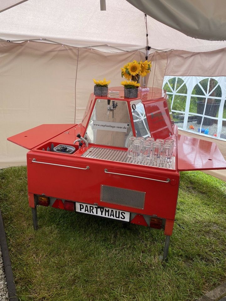 Partymaus Verkaufswagen Bierwagen Zapfanlage Ausschankwagen in Wadgassen