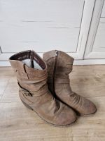 Schuhe Damen Stiefel braun/beige Gr. 40 Schleswig-Holstein - Norderstedt Vorschau