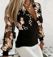 Bluse schwarz Blumen Gr M Blogger Sachsen-Anhalt - Kabelsketal Vorschau