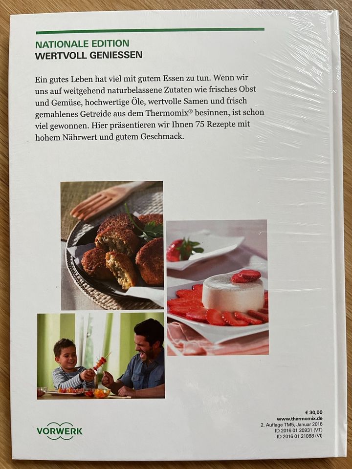 Thermomix Kochbuch „Wertvoll genießen“ NEU & OVP in Wendelstein