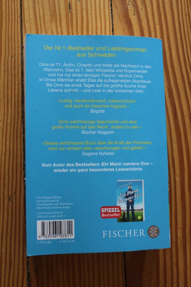 Fredrik Backman „Oma lässt grüßen und sagt, es tut ihr Leid“ in Heidelberg