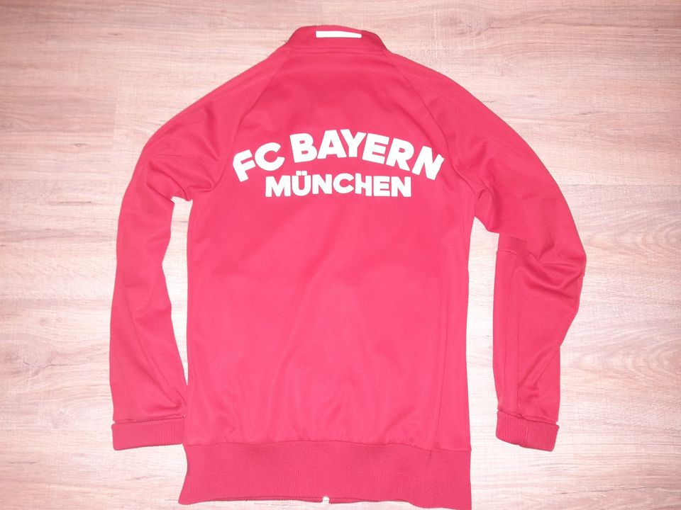 adidas FC Bayern München Trainingsjacke Jacke rot Gr. S in Hameln