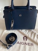 Aigner Cybill S Designer - Tasche Luxustasche *NEU *Dunkelblau München - Hadern Vorschau
