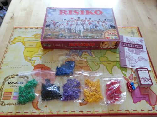 Risiko de Luxe (Parker) * mit 300 Miniatur-Spielfiguren in Gräfelfing